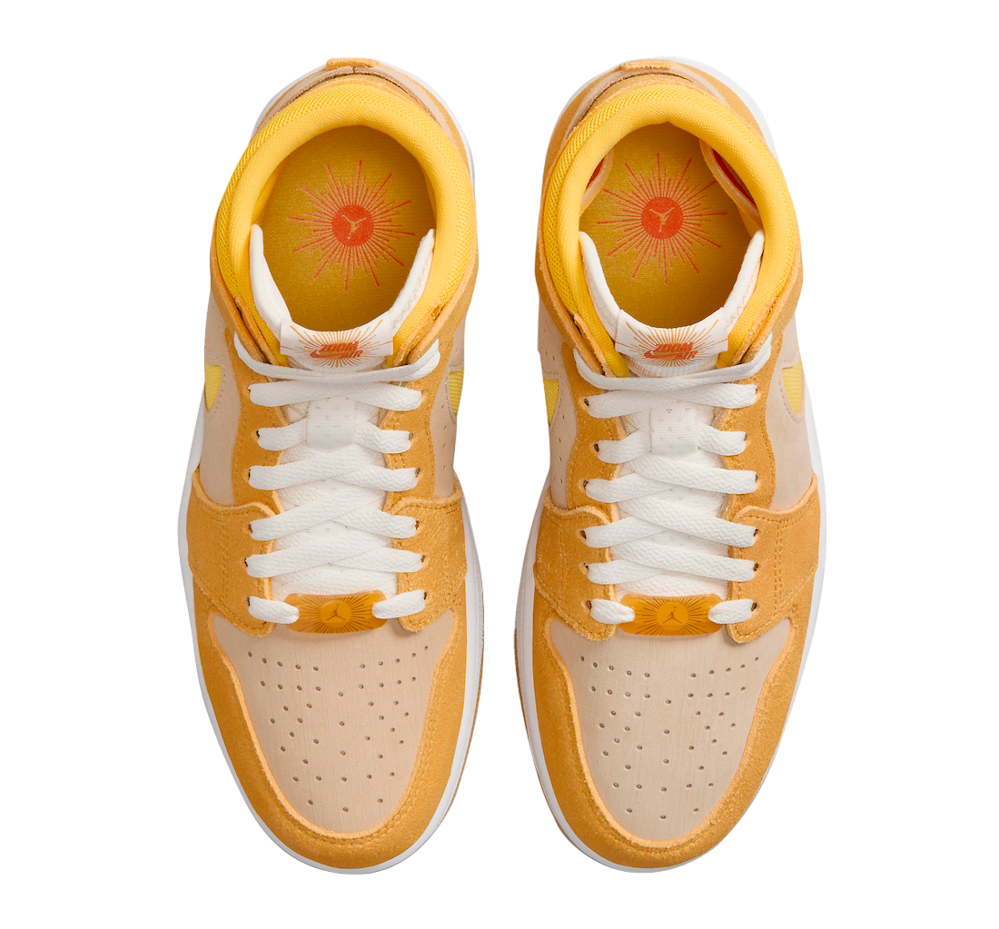 Air Jordan 1 High Zoom Comfort 2 Yellow Ochre - Image 4
