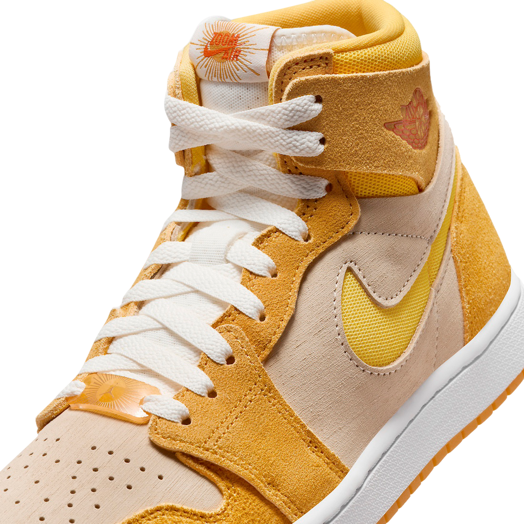 Air Jordan 1 High Zoom Comfort 2 Yellow Ochre - Image 7