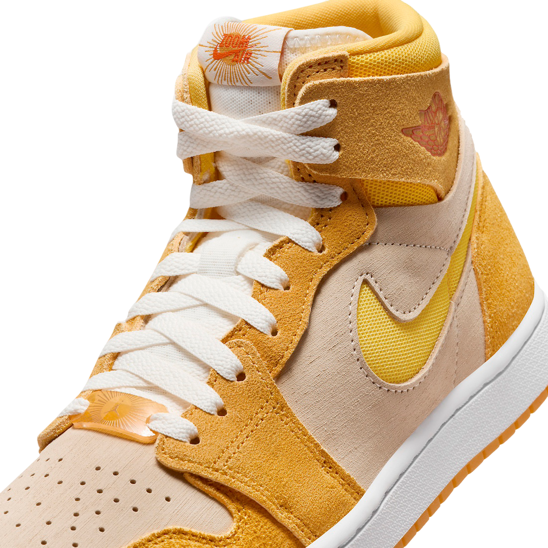 Air Jordan 1 High Zoom Comfort 2 Yellow Ochre - Image 7
