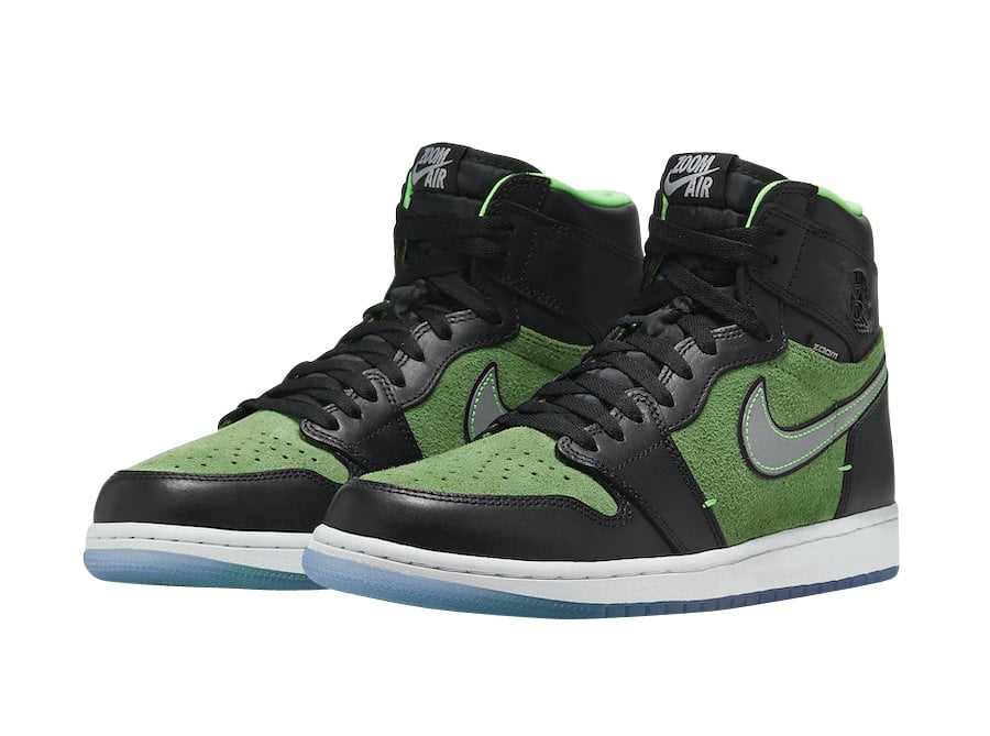 Air Jordan 1 High Zoom Zen Green - Image 2