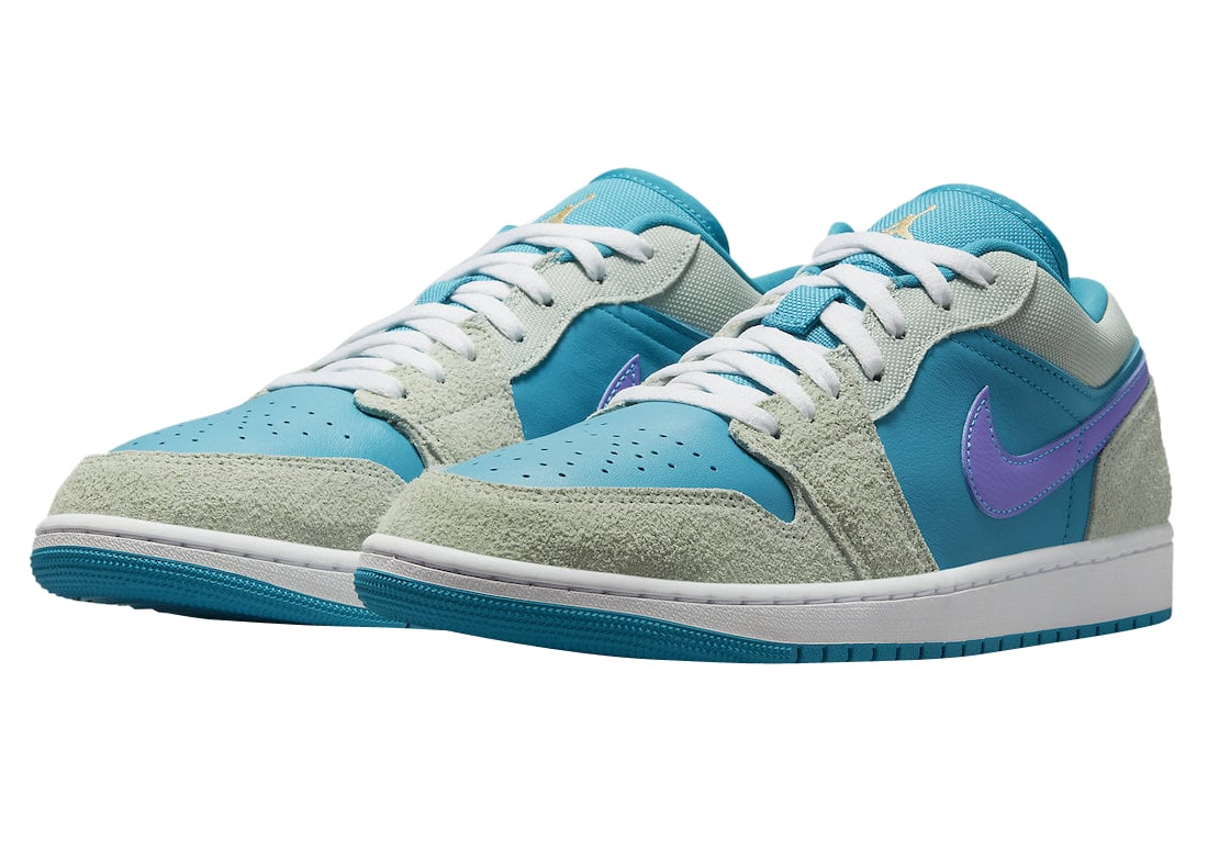 Air Jordan 1 Low Aquatone - Image 2
