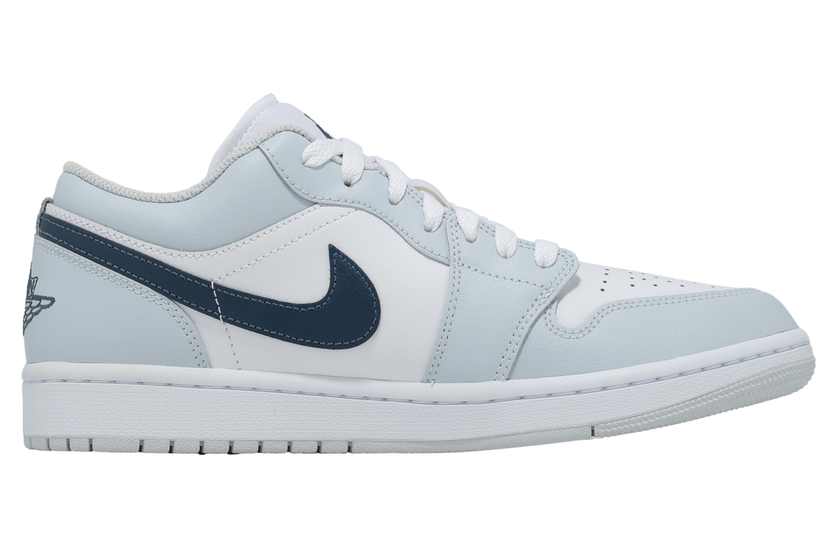 Air Jordan 1 Low Aura / Squadron Blue - Image 2