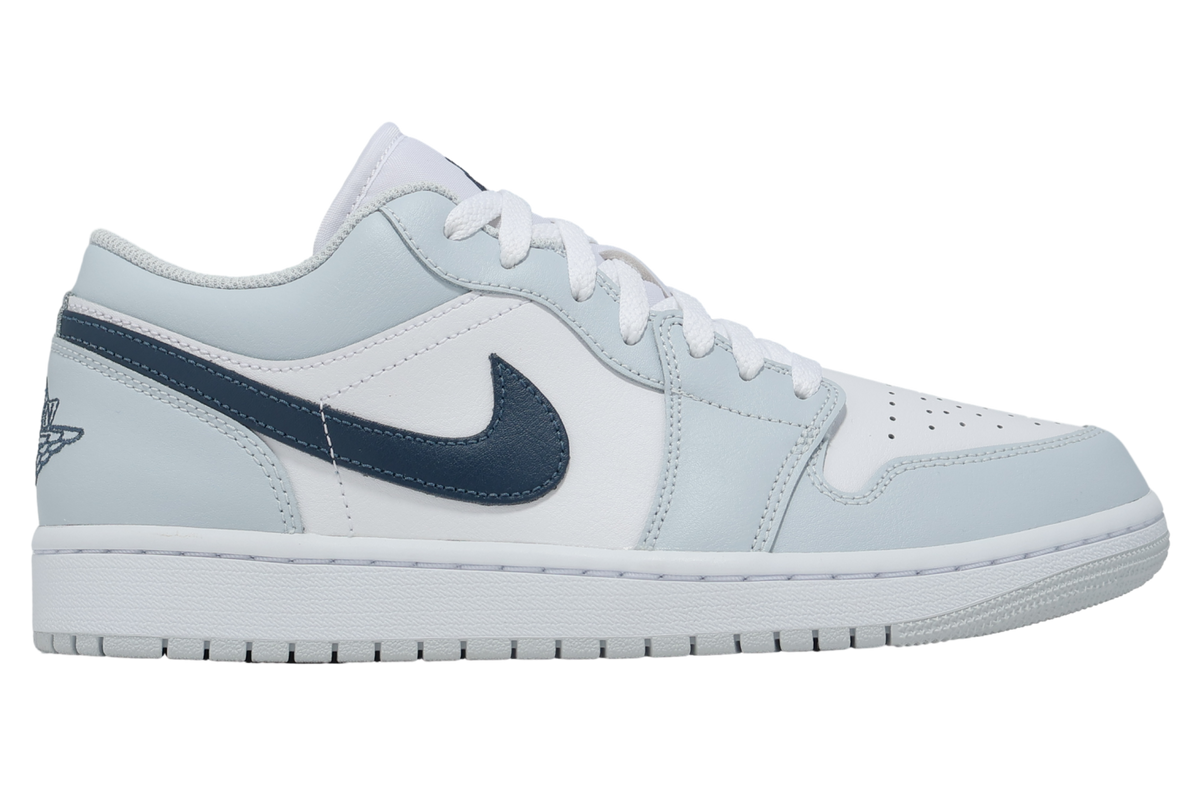 Air Jordan 1 Low Aura / Squadron Blue - Image 5