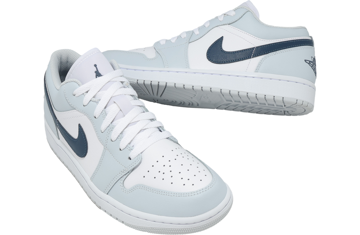 Air Jordan 1 Low Aura / Squadron Blue - Image 6