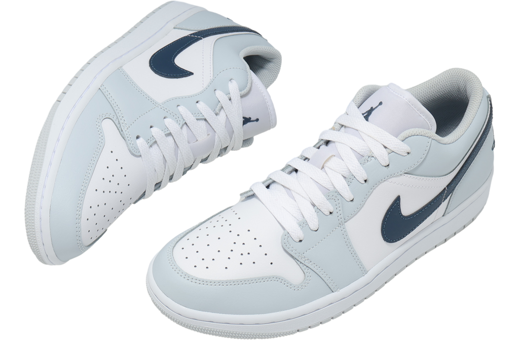 Air Jordan 1 Low Aura / Squadron Blue - Image 7
