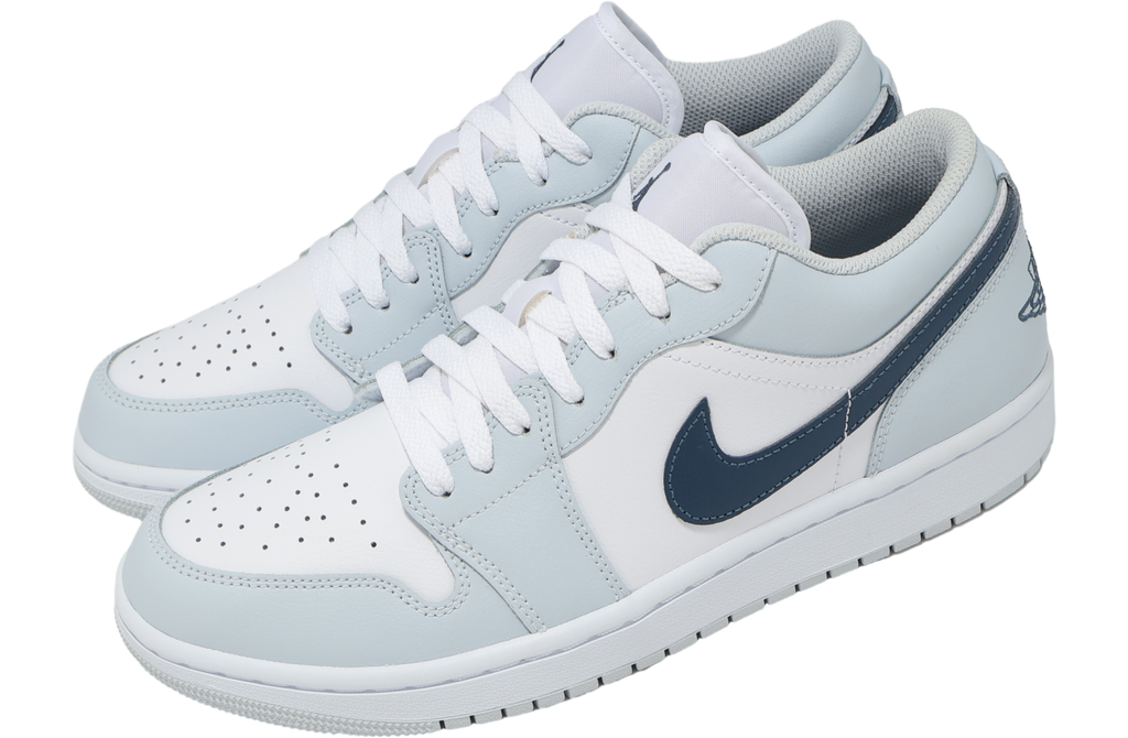 Air Jordan 1 Low Aura / Squadron Blue - Image 8