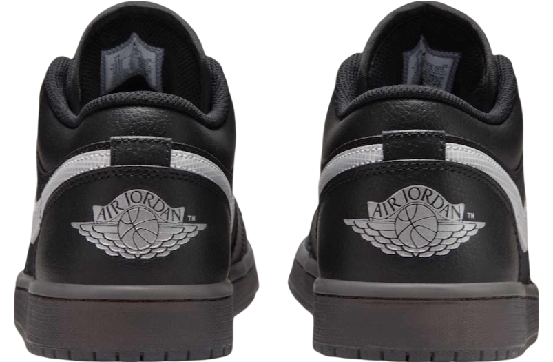 Air Jordan 1 Low Black / Dark Smoke Grey - Image 5