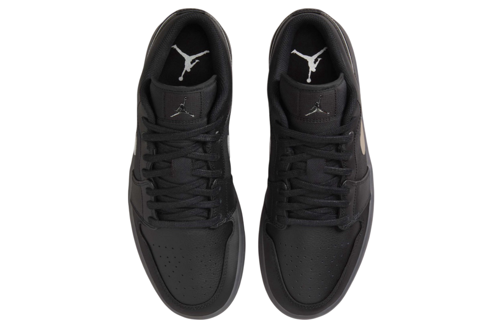 Air Jordan 1 Low Black / Dark Smoke Grey - Image 6