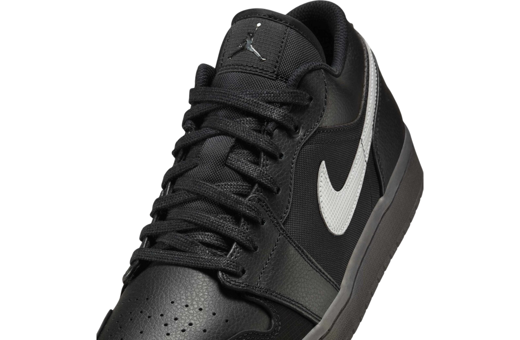 Air Jordan 1 Low Black / Dark Smoke Grey - Image 8