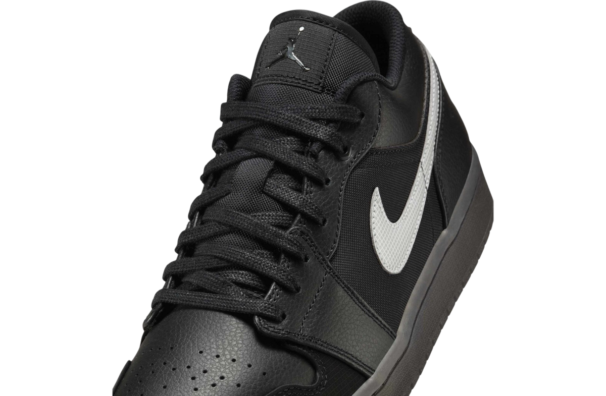 Air Jordan 1 Low Black / Dark Smoke Grey - Image 8