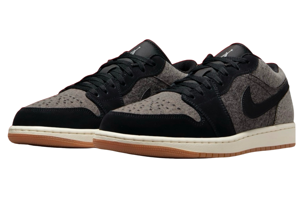 Air Jordan 1 Low Black Denim - Image 2