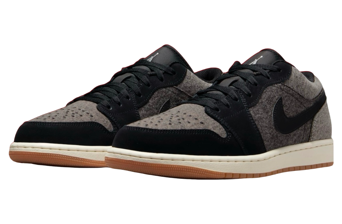 Air Jordan 1 Low Black Denim - Image 2