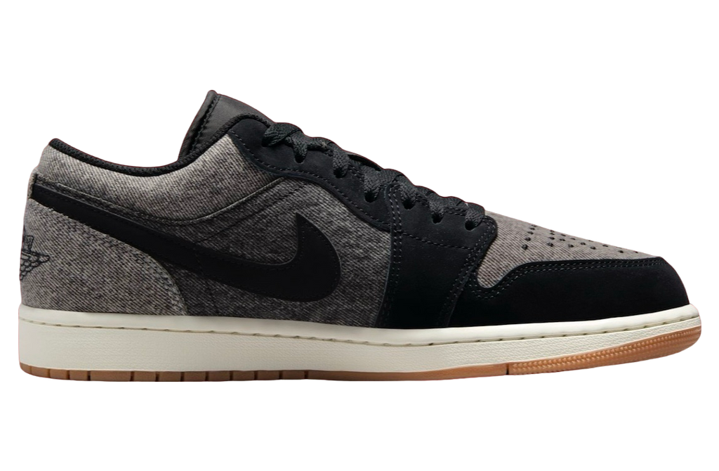 Air Jordan 1 Low Black Denim - Image 5