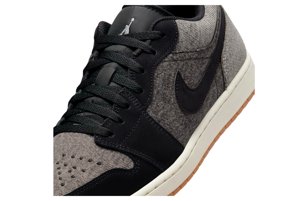 Air Jordan 1 Low Black Denim - Image 7