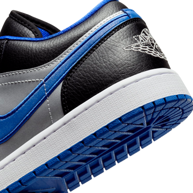 Air Jordan 1 Low Black / Game Royal - Image 7