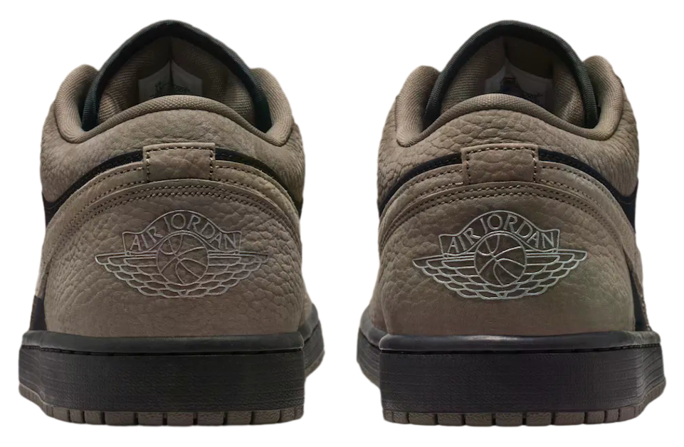 Air Jordan 1 Low Black / Light Wild Mango - Image 5