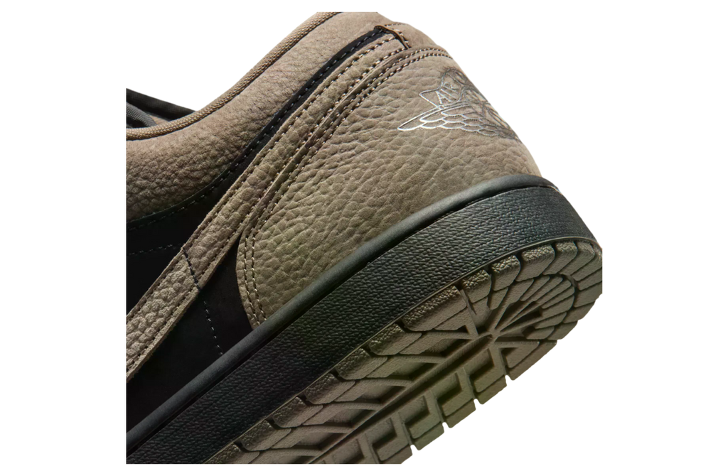 Air Jordan 1 Low Black / Light Wild Mango - Image 8