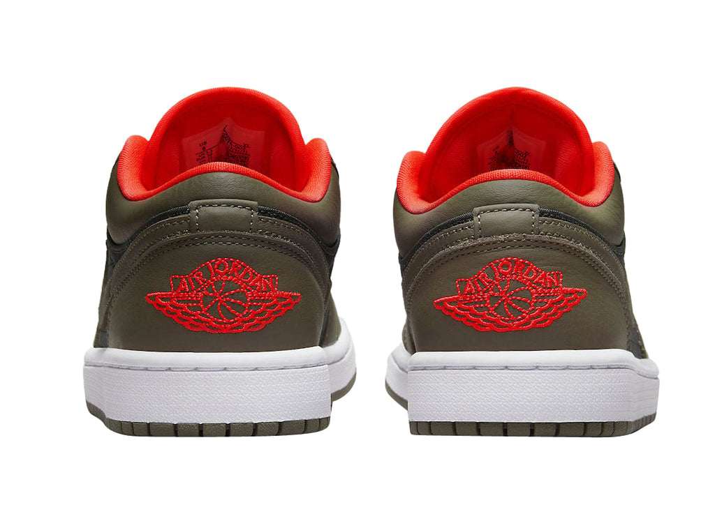 Air Jordan 1 Low Black Olive Crimson - Image 5
