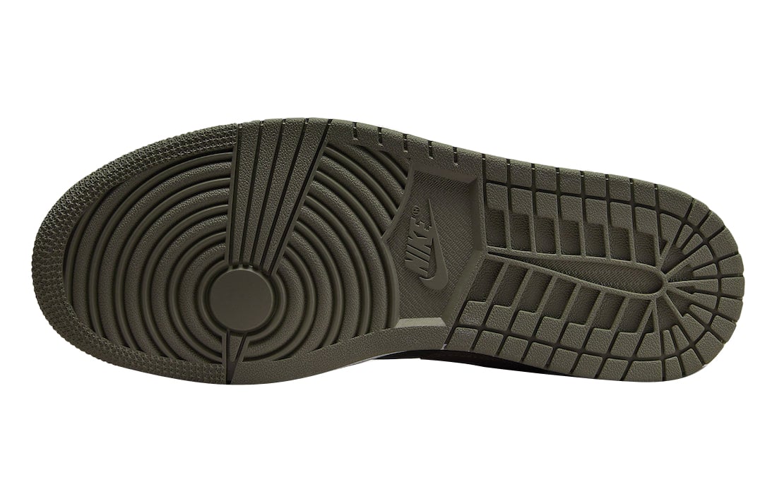 Air Jordan 1 Low Black Olive Crimson - Image 6