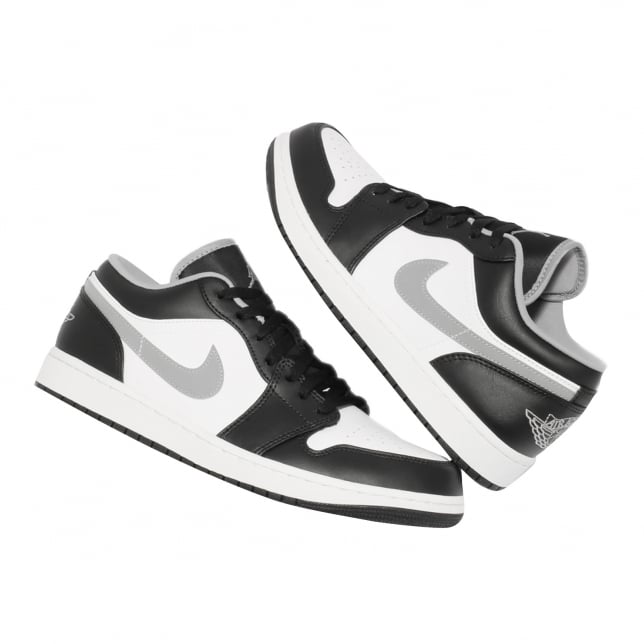 Air Jordan 1 Low Black Particle Grey - Image 6