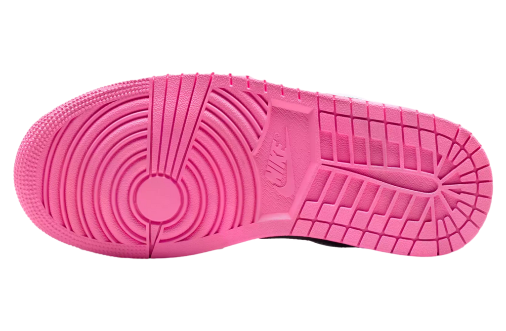 Air Jordan 1 Low Black / Pink Patent - Image 7