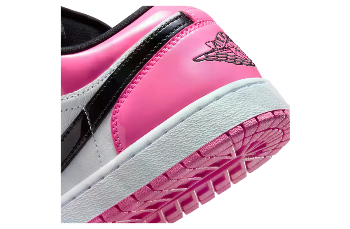 Air Jordan 1 Low Black / Pink Patent - Image 8