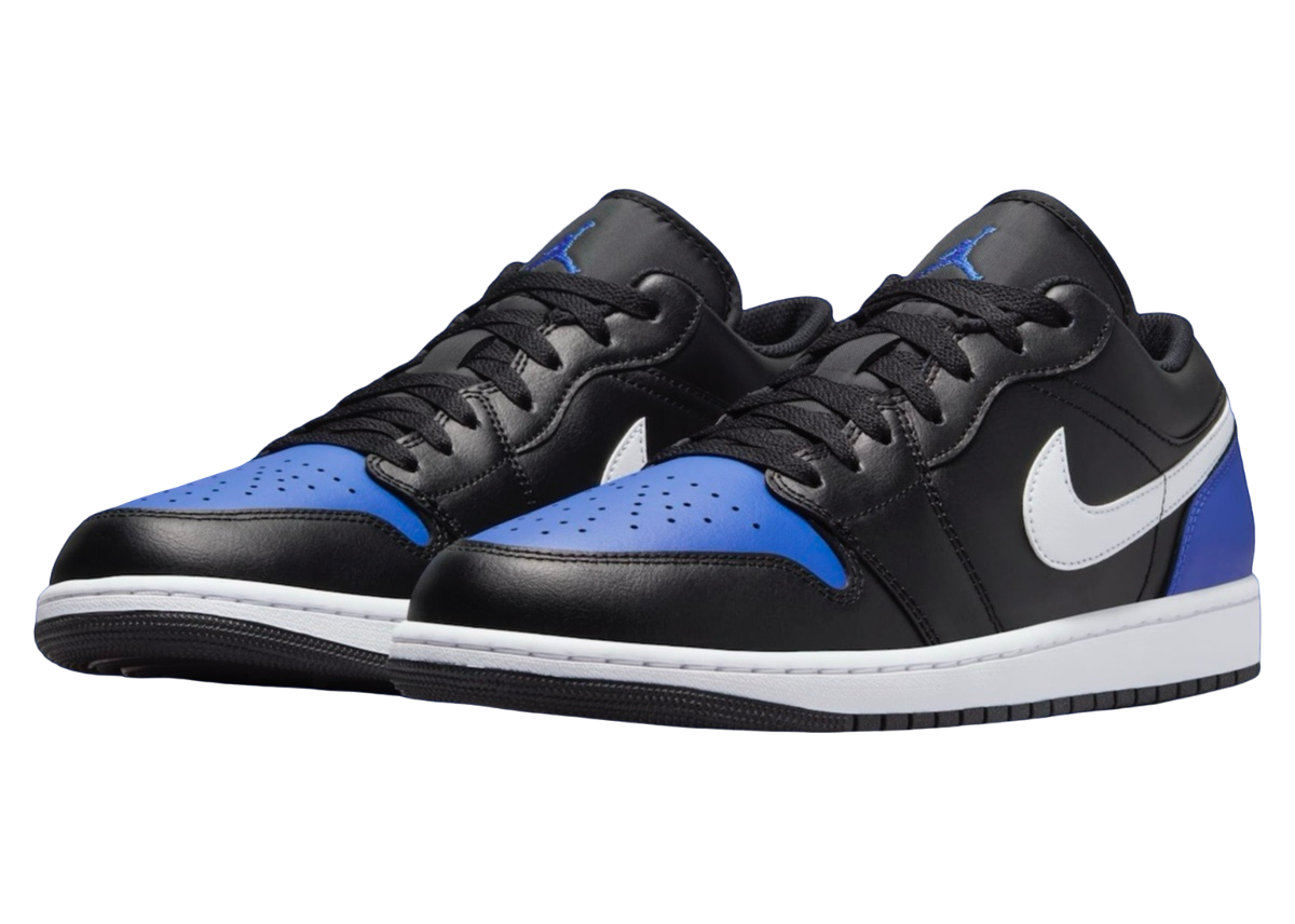 Air Jordan 1 Low Black Royal Toe - Image 2