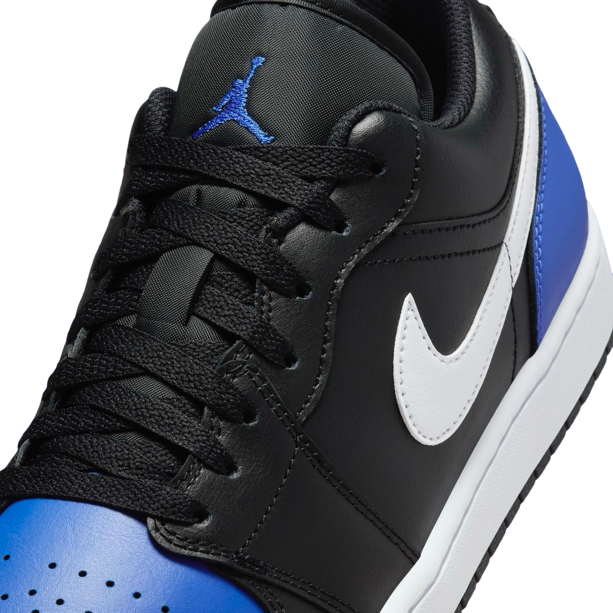 Air Jordan 1 Low Black Royal Toe - Image 7
