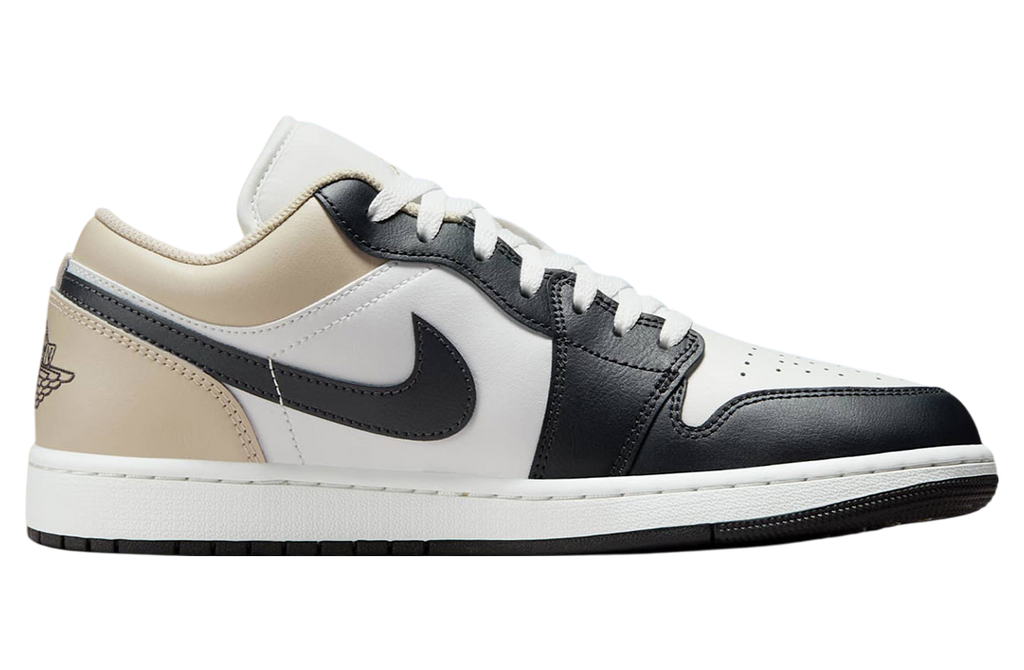 Air Jordan 1 Low Black Toe / Tan - Image 2