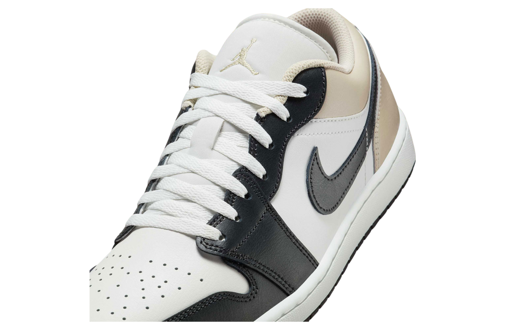 Air Jordan 1 Low Black Toe / Tan - Image 6