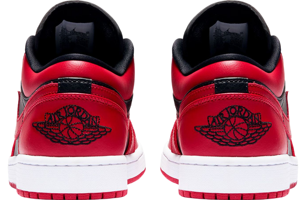 Air Jordan 1 Low Black / Varsity Red - Image 5
