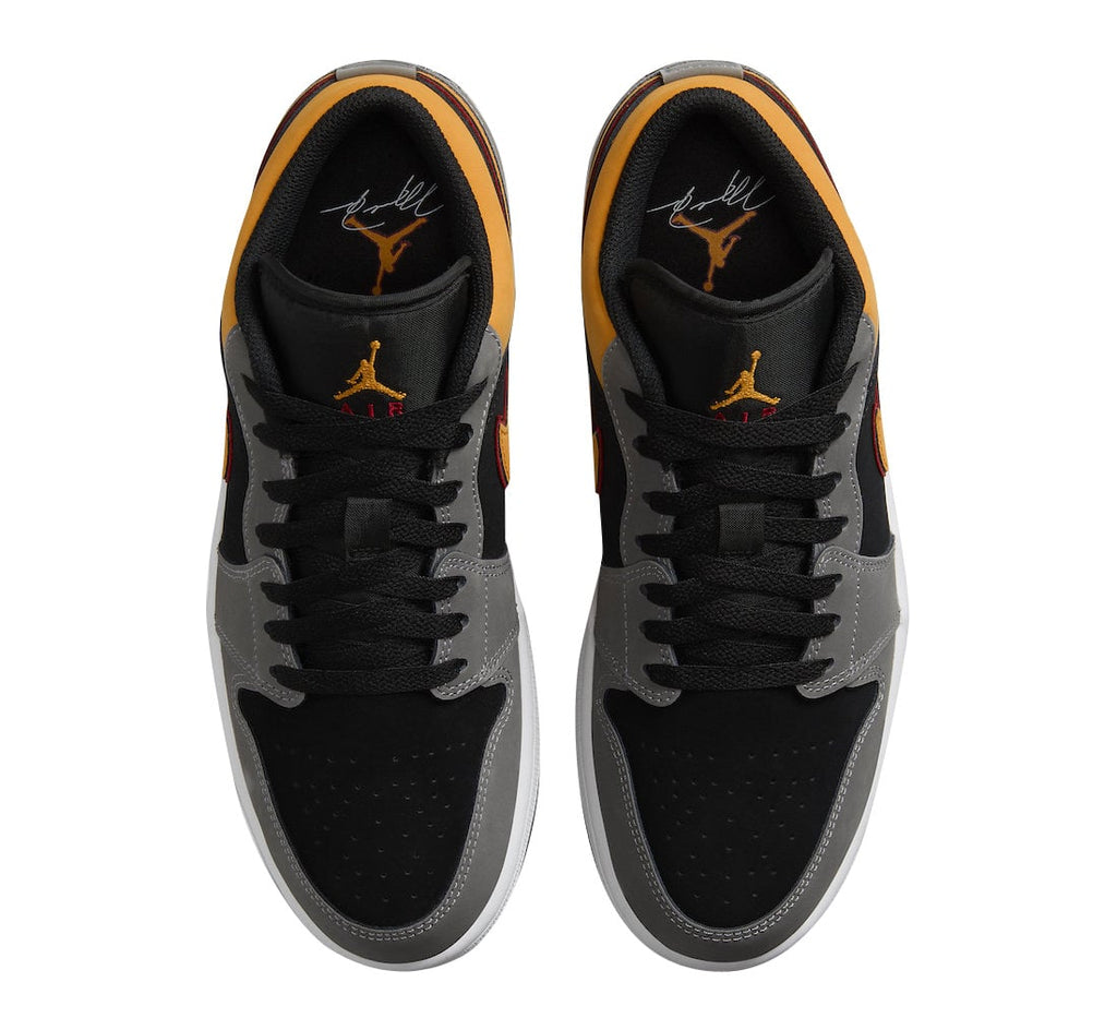 Air Jordan 1 Low Black Vivid Orange - Image 4