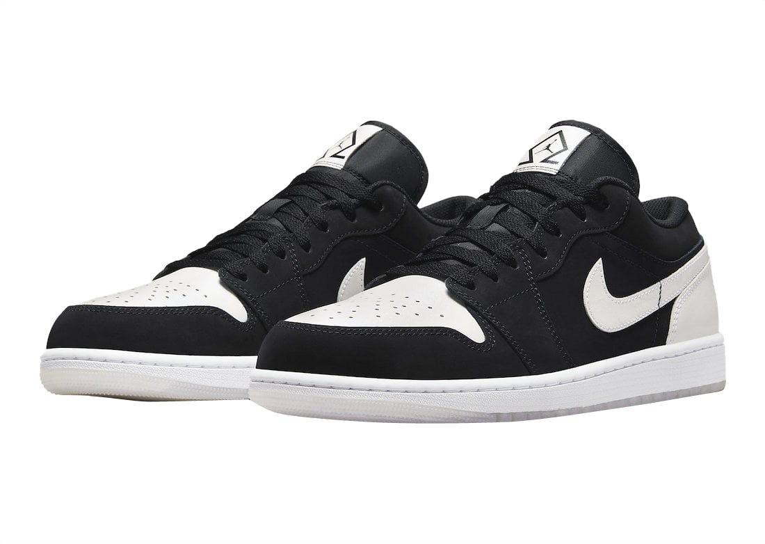 Air Jordan 1 Low Black White - Image 2
