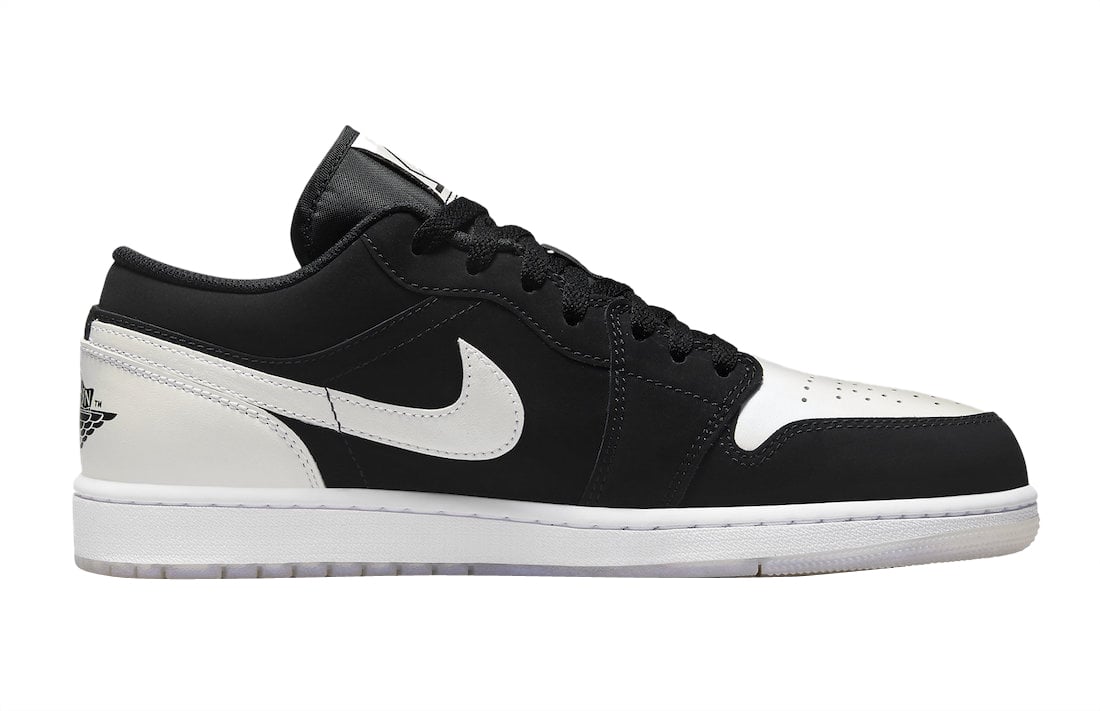 Air Jordan 1 Low Black White - Image 3