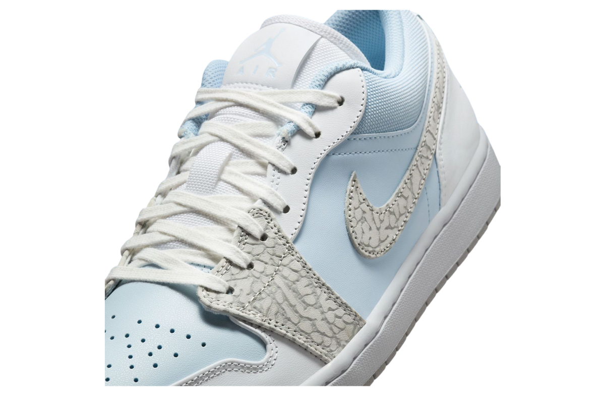 Air Jordan 1 Low Blue Tint Elephant Print - Image 7