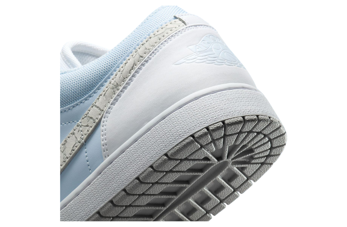 Air Jordan 1 Low Blue Tint Elephant Print - Image 8