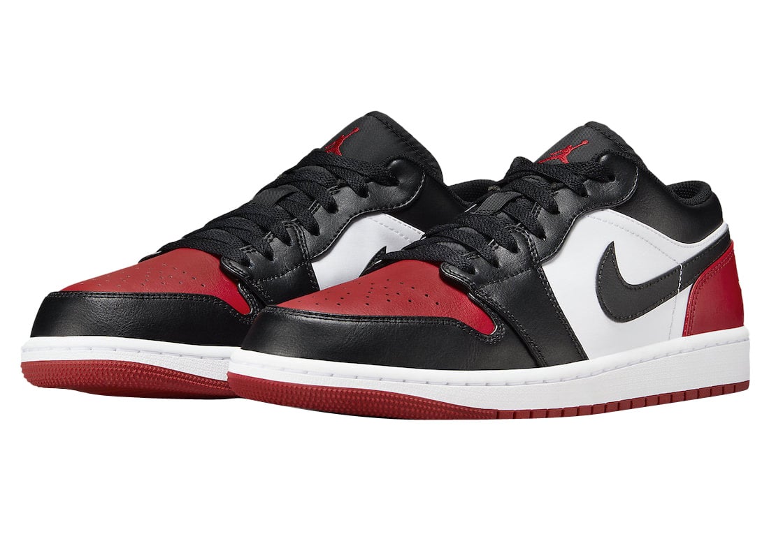 Air Jordan 1 Low Bred Toe - Image 2