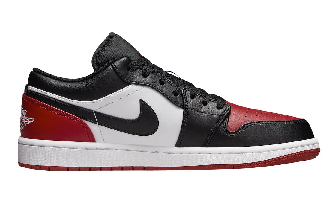 Air Jordan 1 Low Bred Toe - Image 3