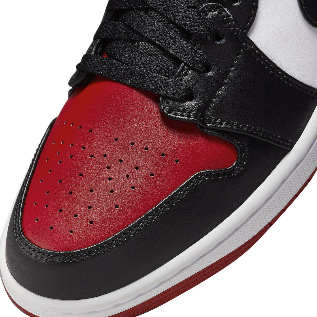 Air Jordan 1 Low Bred Toe - Image 8