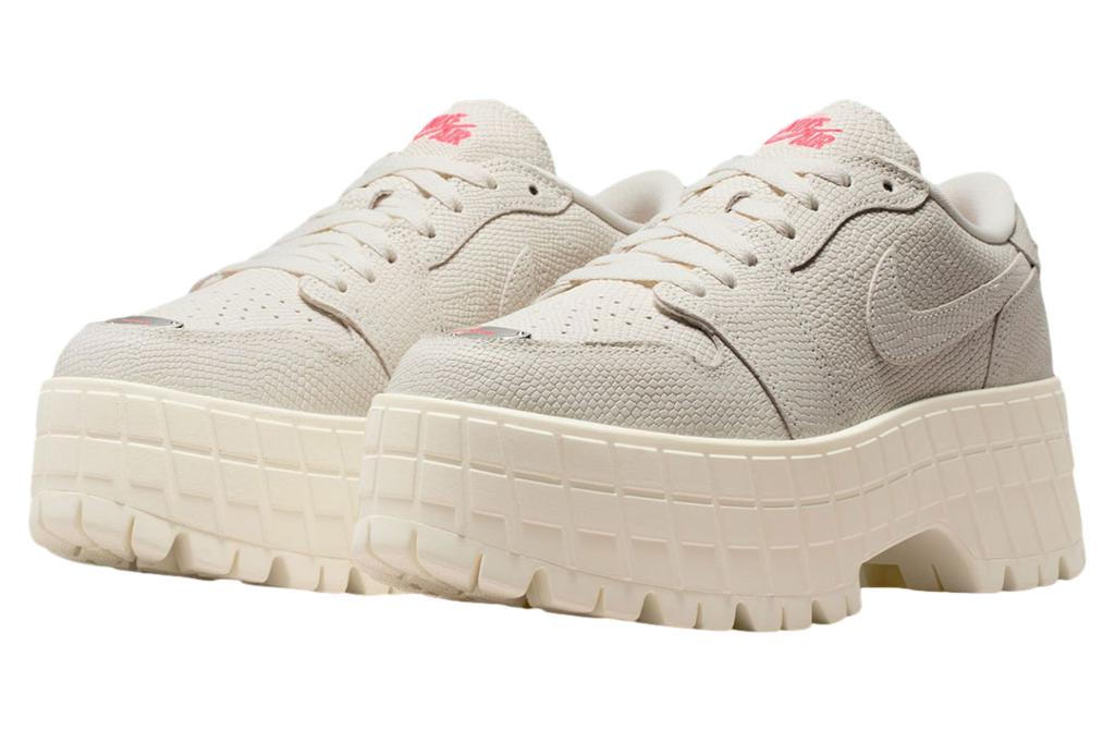Air Jordan 1 Low Brooklyn WMNS Pale Ivory / Racer Pink - Image 3