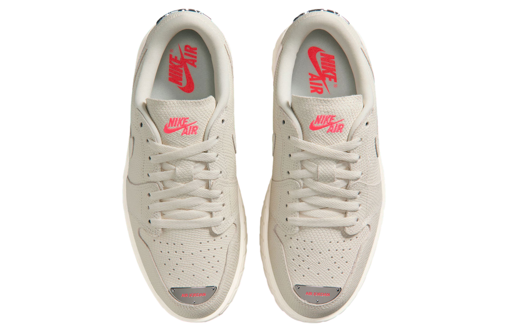 Air Jordan 1 Low Brooklyn WMNS Pale Ivory / Racer Pink - Image 6