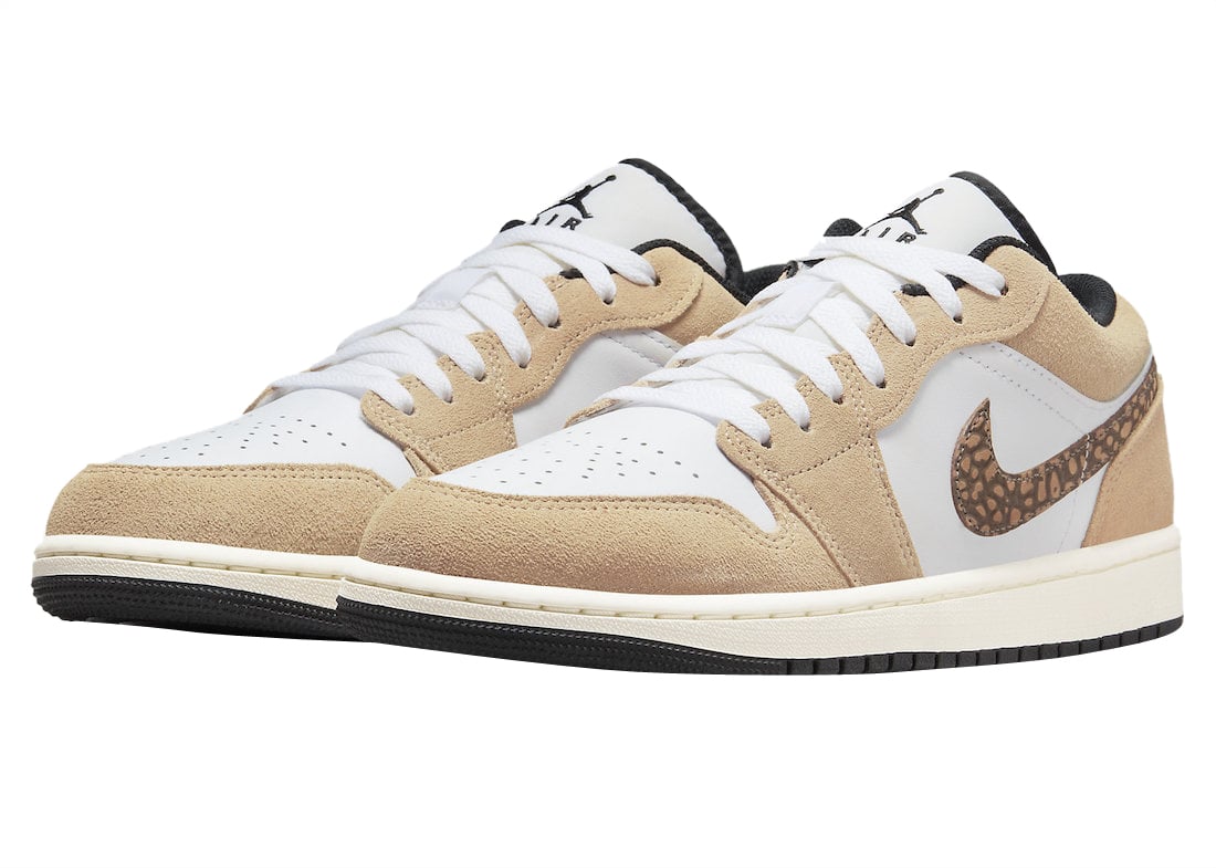 Air Jordan 1 Low Brown Elephant - Image 2