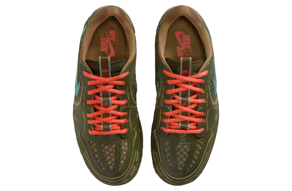 Air Jordan 1 Low Brown Kelp / Light Wild Mango - Image 4