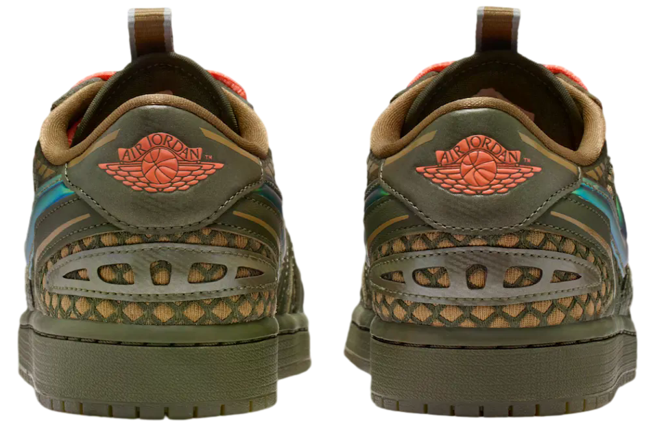 Air Jordan 1 Low Brown Kelp / Light Wild Mango - Image 5
