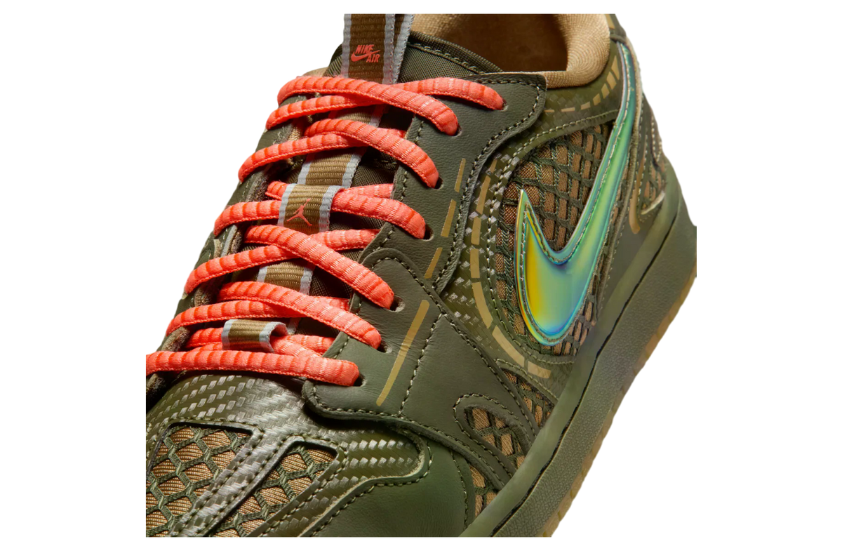 Air Jordan 1 Low Brown Kelp / Light Wild Mango - Image 7