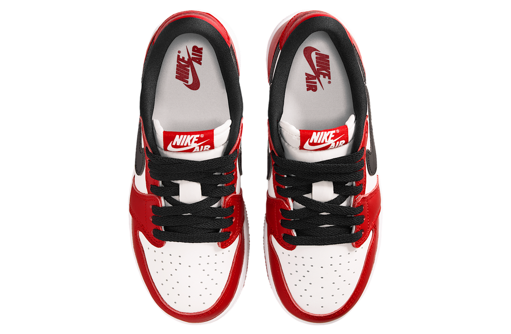 Air Jordan 1 Low Chicago GS Varsity Red / Summit White - Image 4