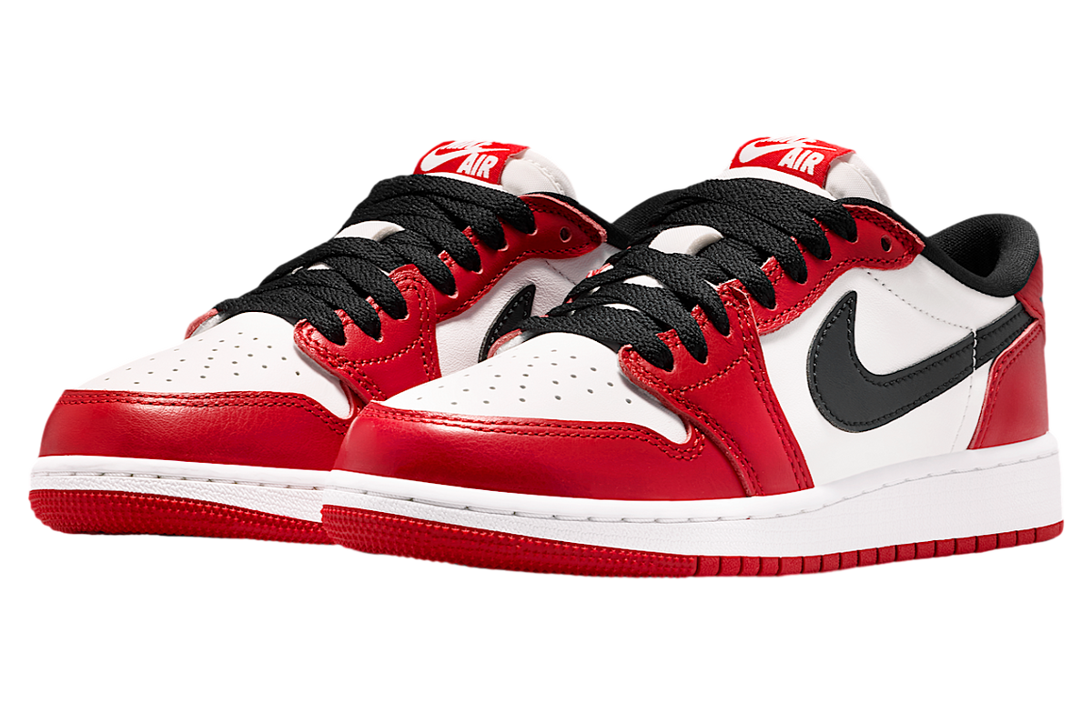 Air Jordan 1 Low Chicago GS Varsity Red / Summit White - Image 5