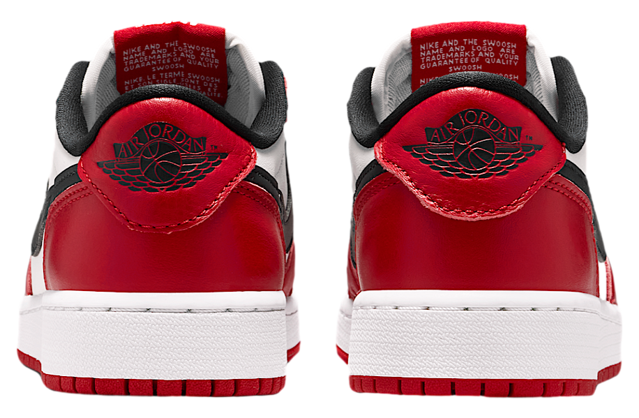 Air Jordan 1 Low Chicago GS Varsity Red / Summit White - Image 6
