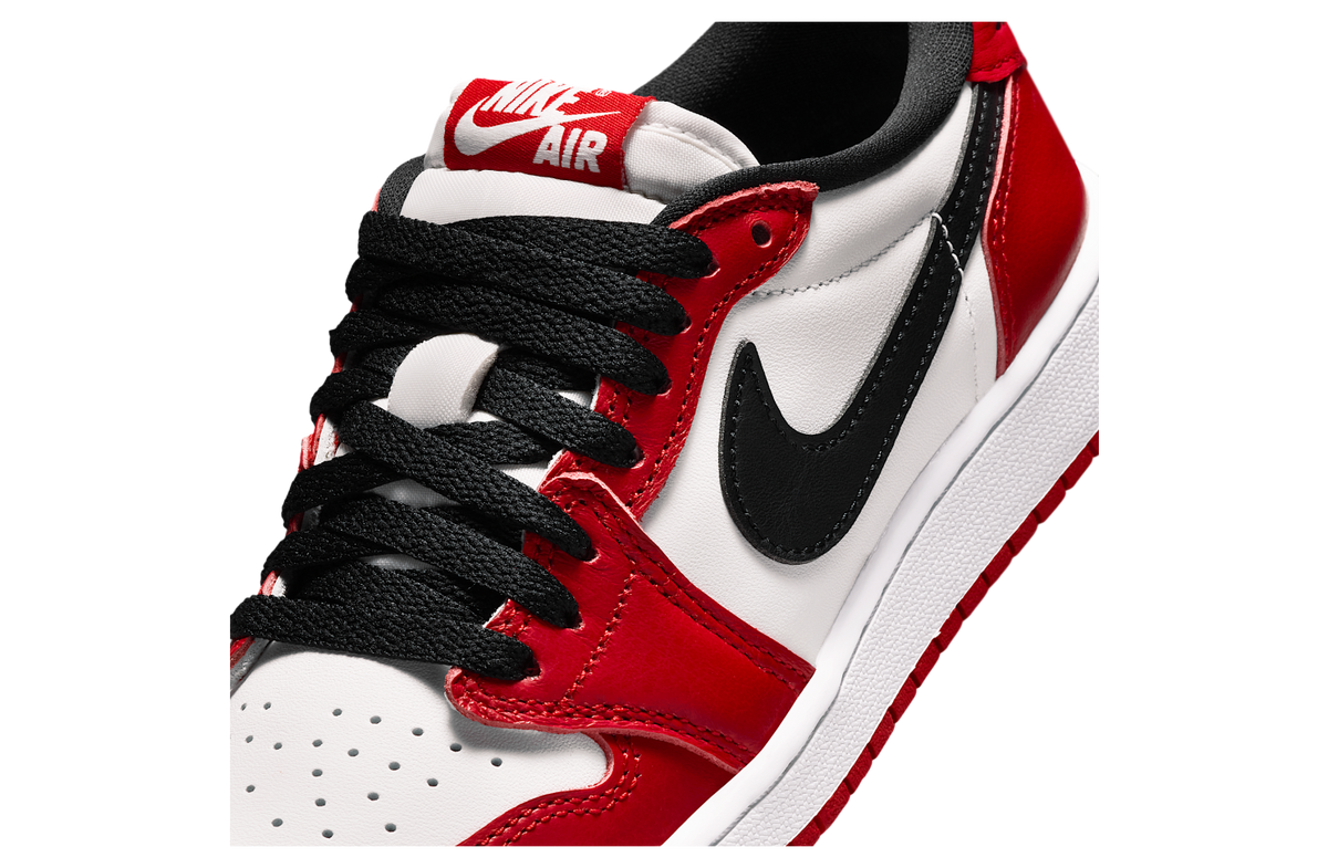 Air Jordan 1 Low Chicago GS Varsity Red / Summit White - Image 7