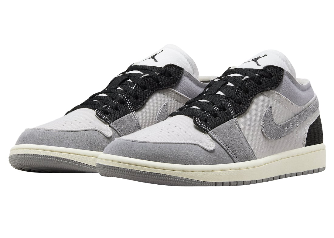 Air Jordan 1 Low Craft Cement Grey - Image 2